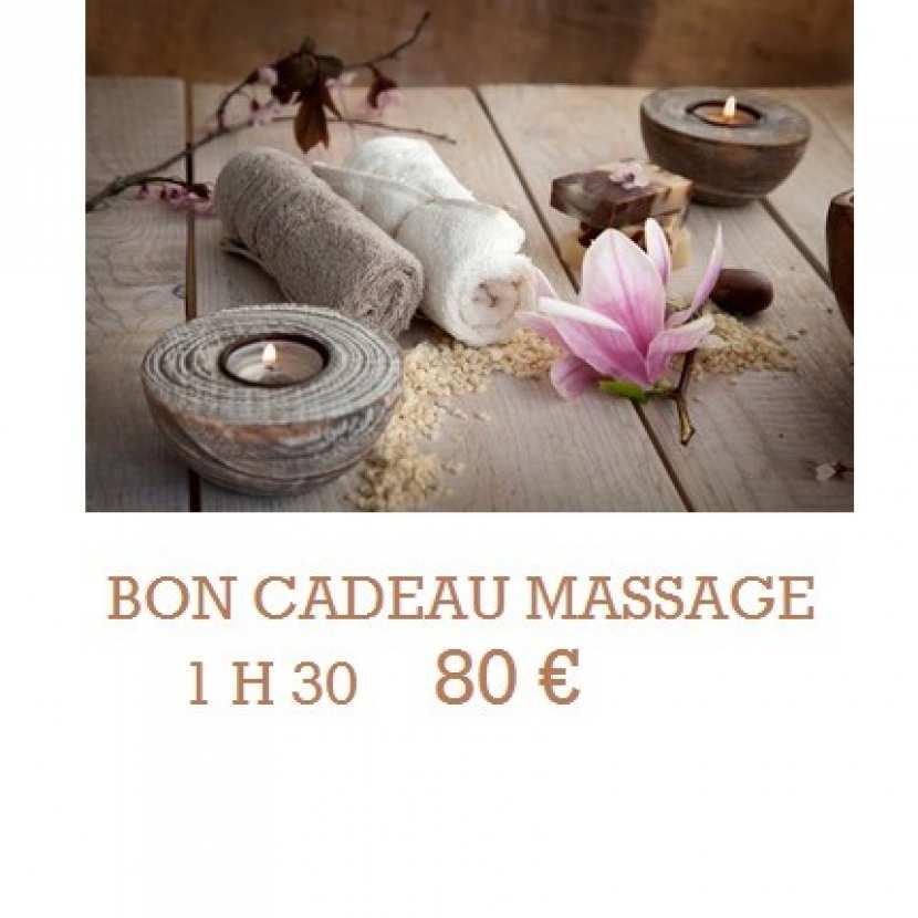 Bon Cadeau Massage 1h30